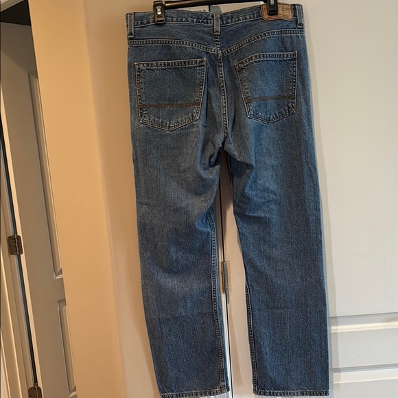 Tommy Hilfiger Blue Straight Jeans Classic Fit Style Size 34x30 - Picture 6 of 8